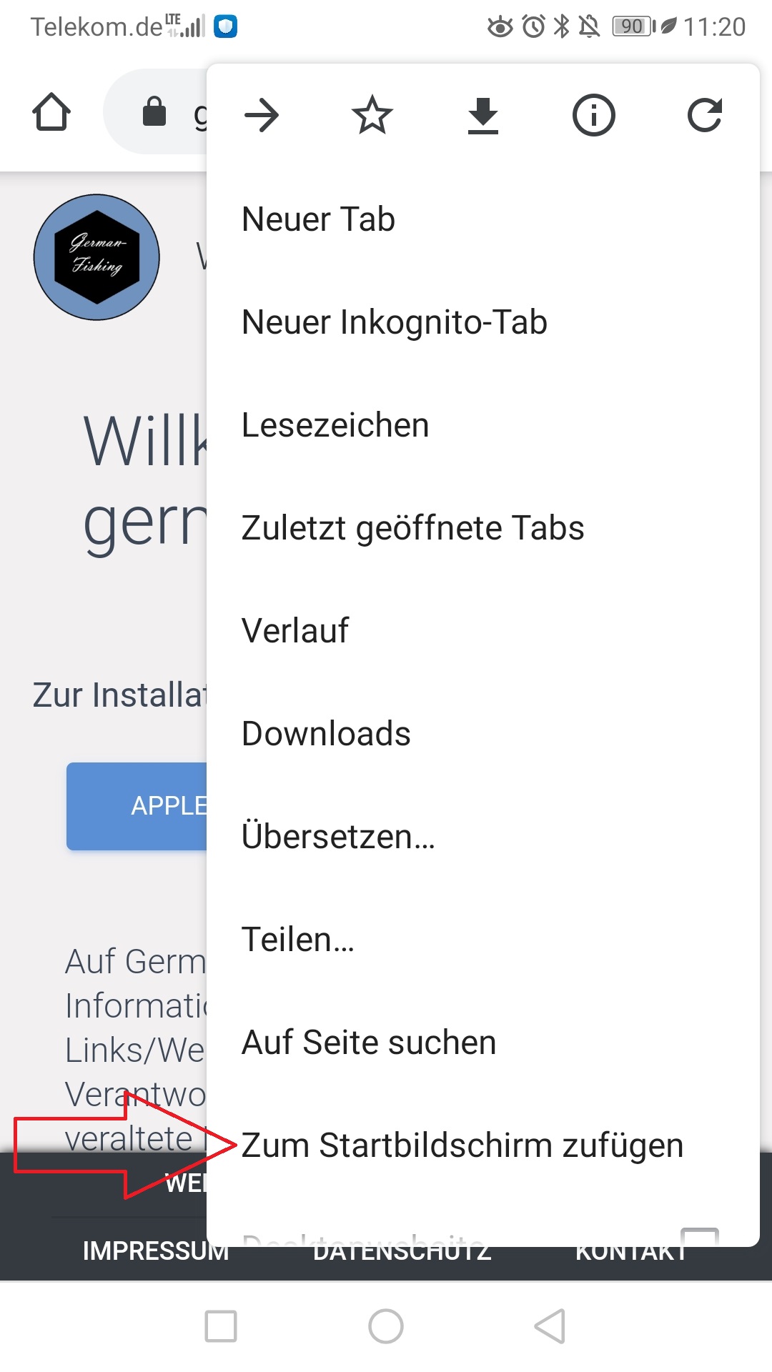 Schritt 1
