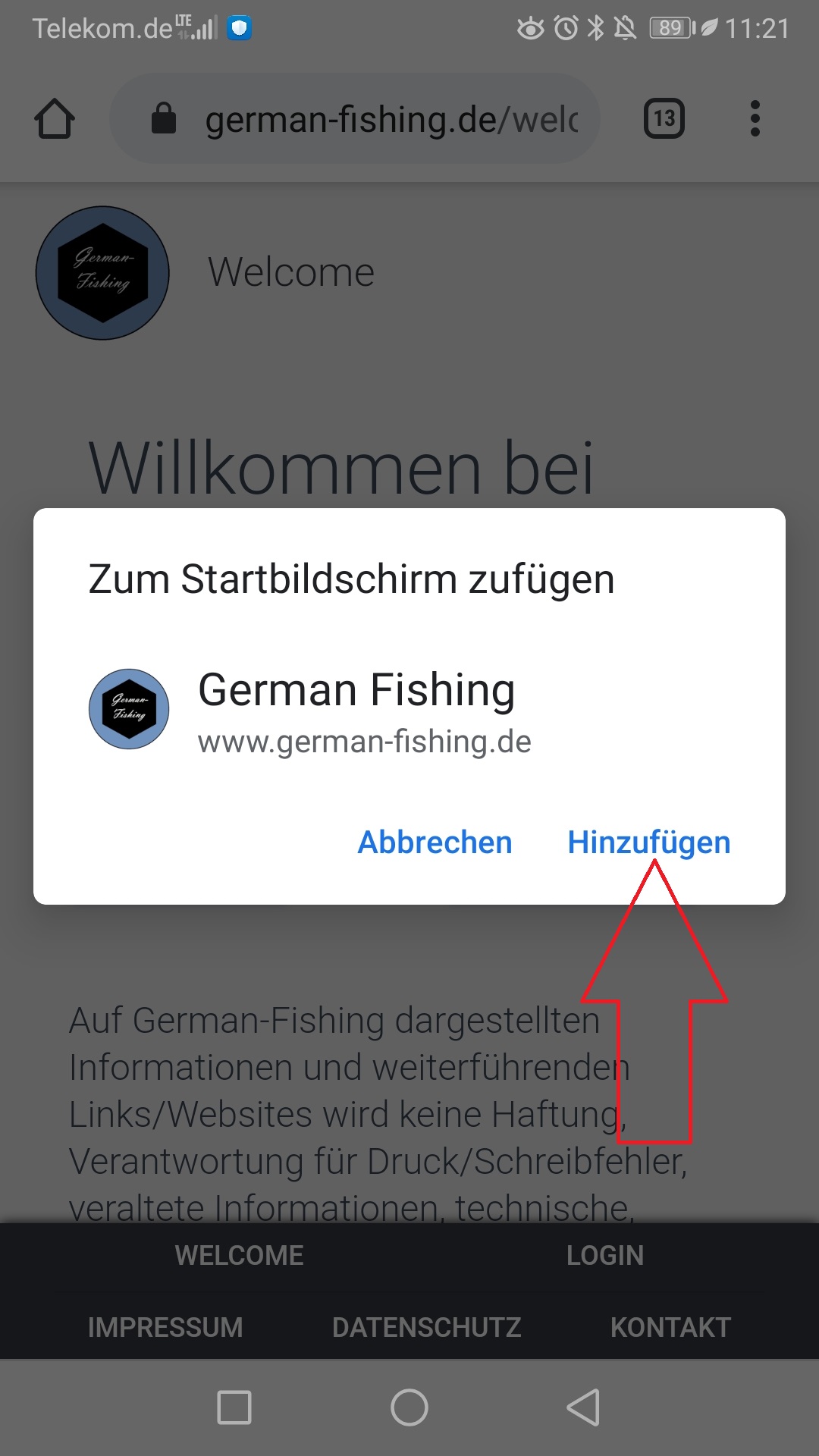 Schritt 1